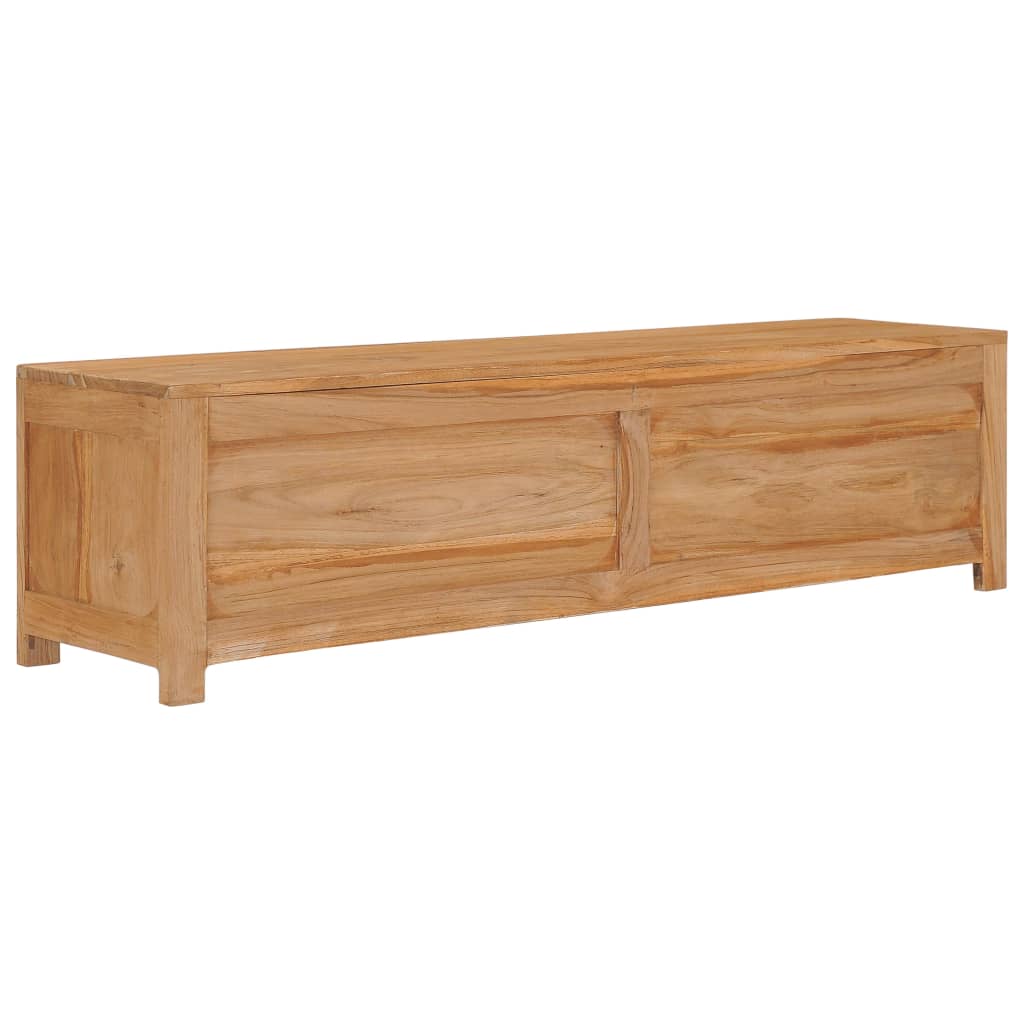 Comodă TV, 135 x 30 x 35 cm, lemn masiv de tec GartenMobel Dekor