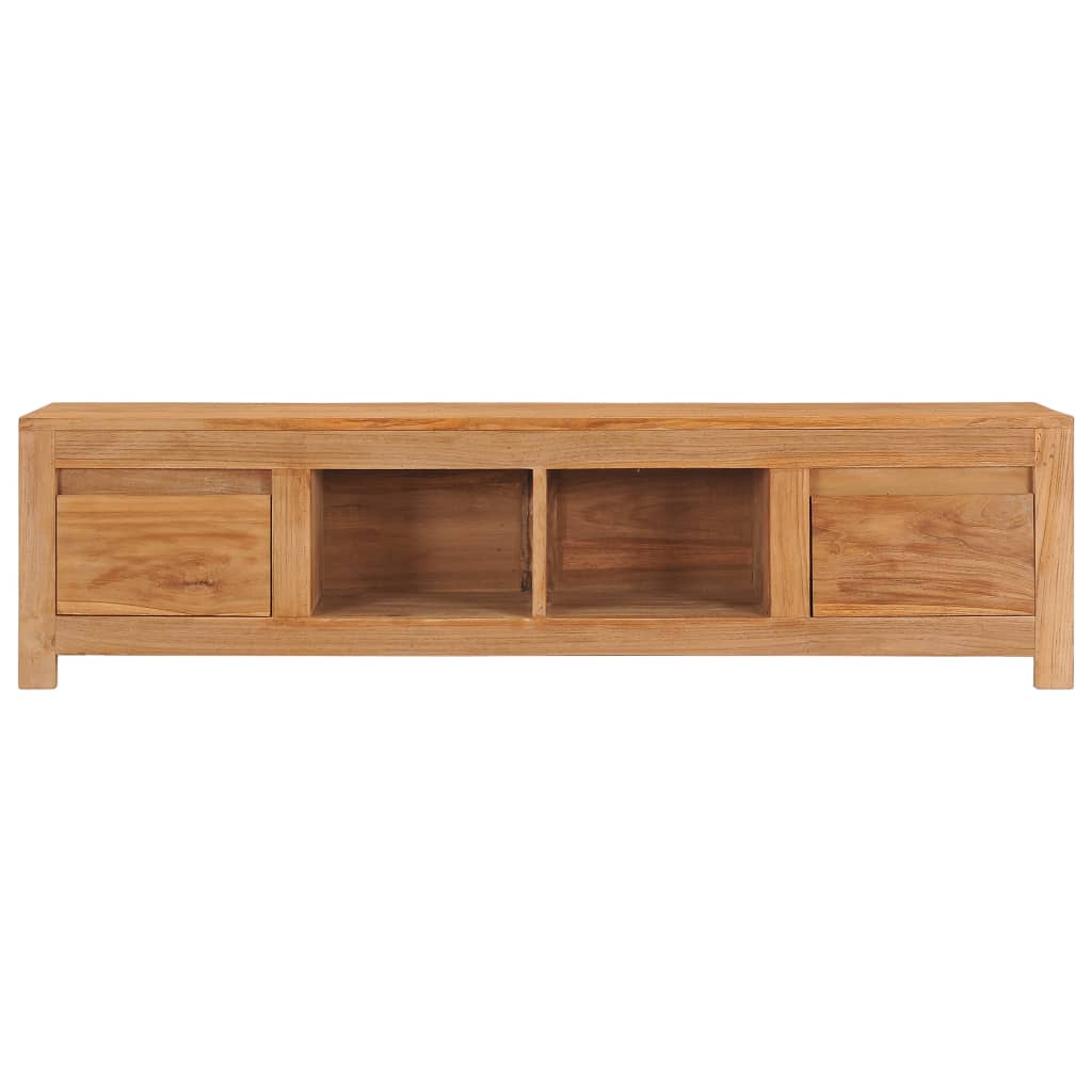 Comodă TV, 135 x 30 x 35 cm, lemn masiv de tec GartenMobel Dekor