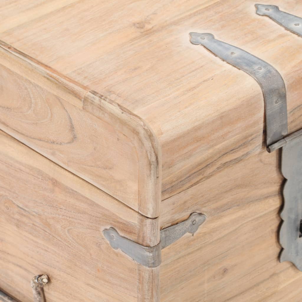 Cufăr, 40x40x40 cm, lemn masiv de acacia GartenMobel Dekor