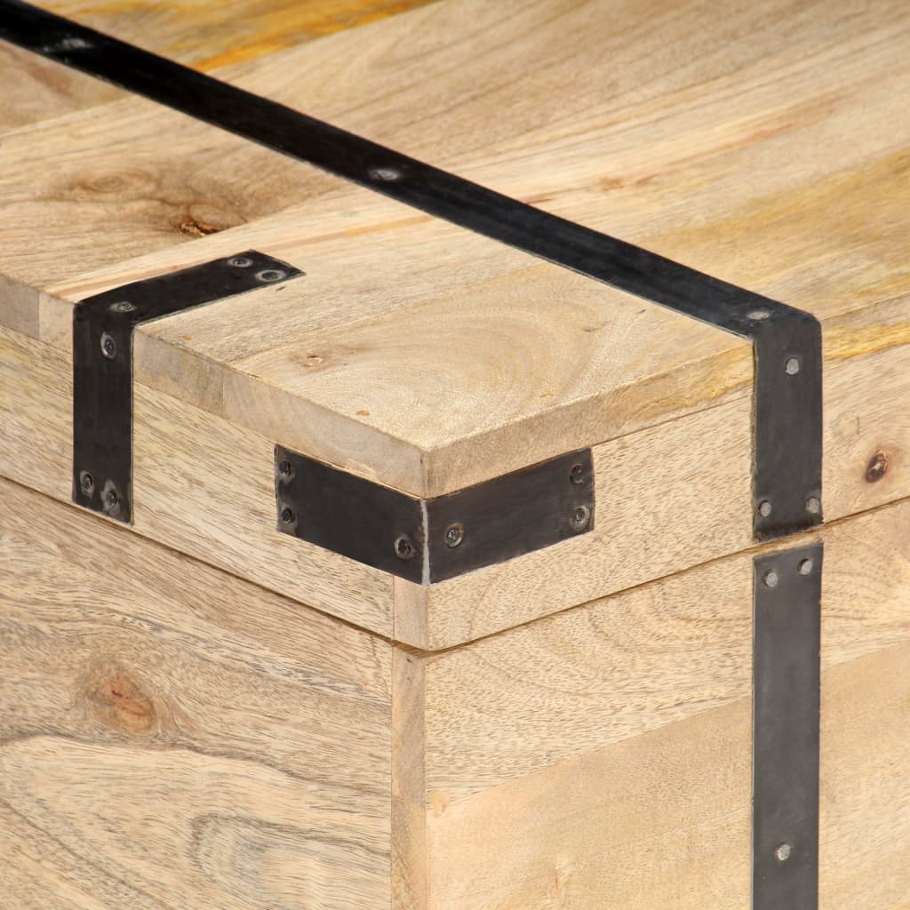 Cufăr, 90 x 40 x 40 cm, lemn masiv de mango GartenMobel Dekor