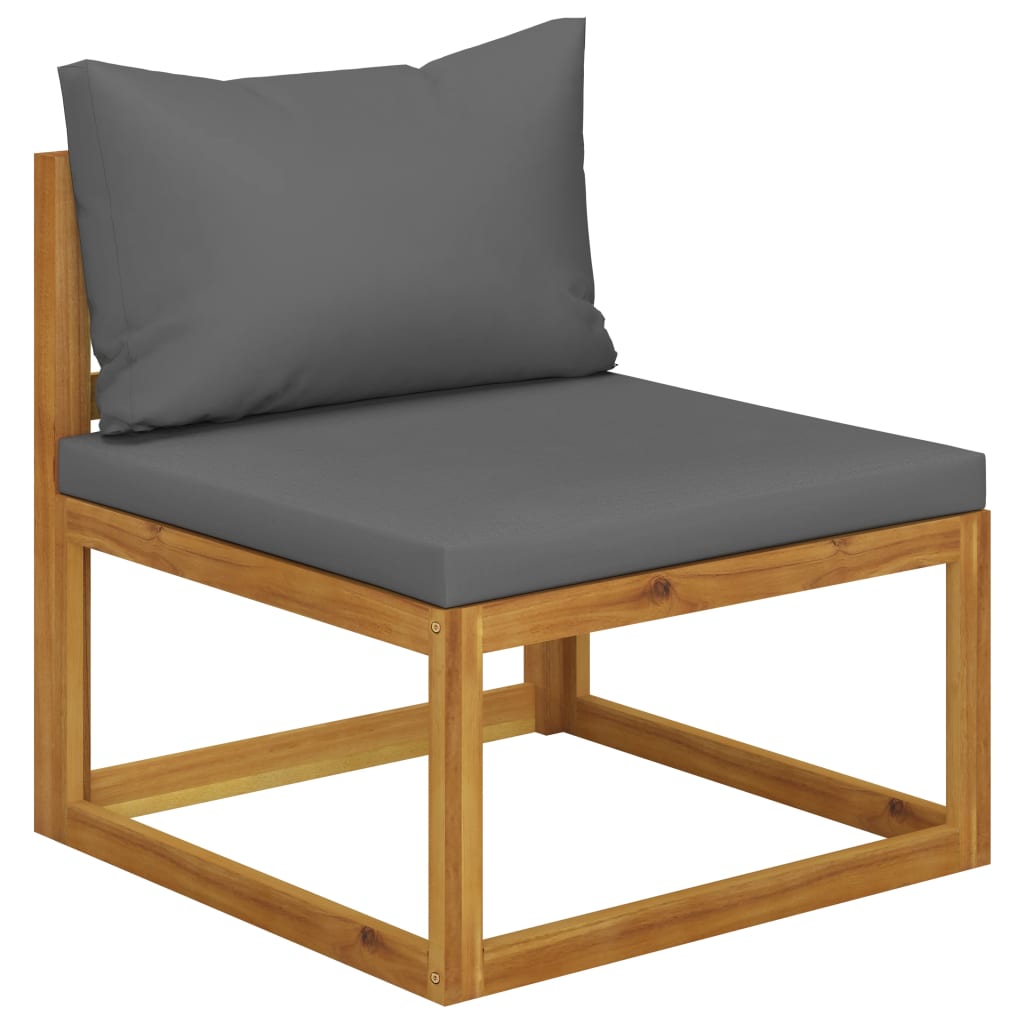 Set mobilier grădină cu perne, 6 piese, lemn masiv acacia GartenMobel Dekor