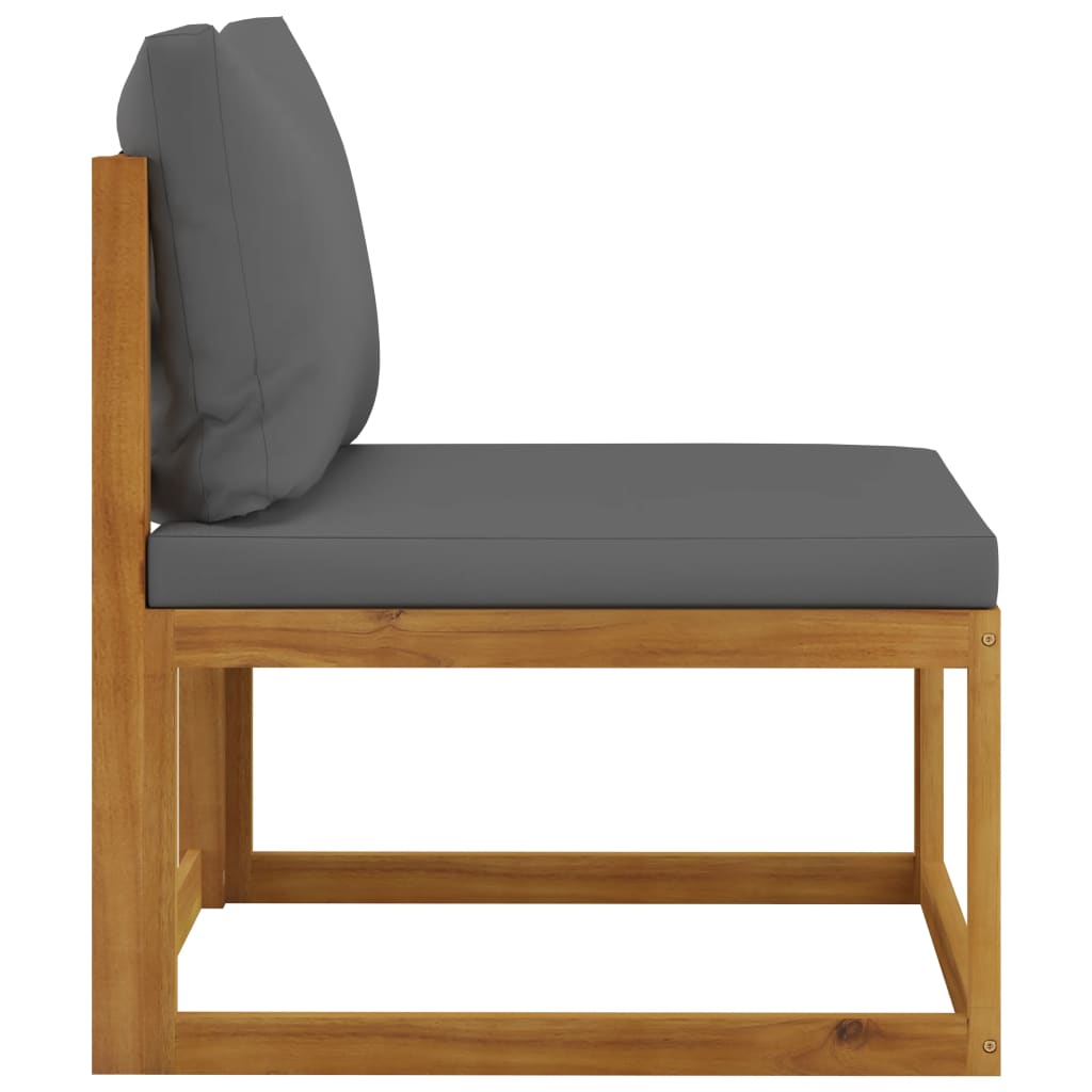 Set mobilier grădină cu perne, 6 piese, lemn masiv acacia GartenMobel Dekor