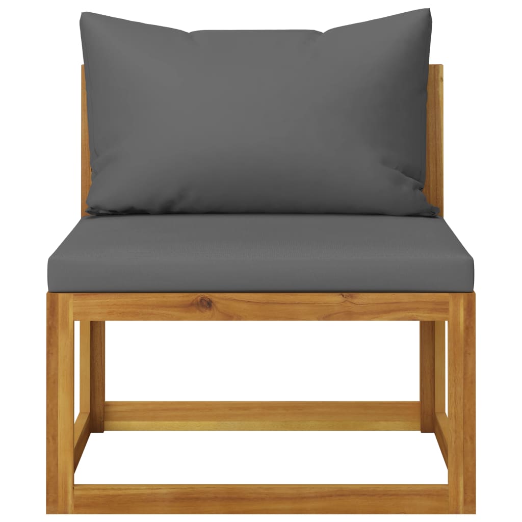 Set mobilier grădină cu perne, 6 piese, lemn masiv acacia GartenMobel Dekor