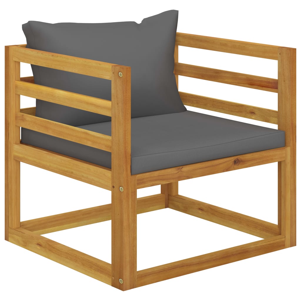 Set mobilier grădină cu perne, 8 piese, lemn masiv acacia GartenMobel Dekor