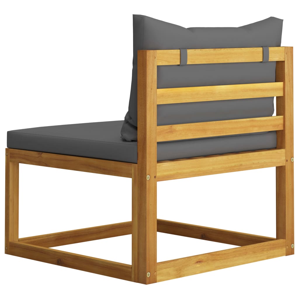 Set mobilier grădină cu perne, 9 piese, lemn masiv acacia	 GartenMobel Dekor