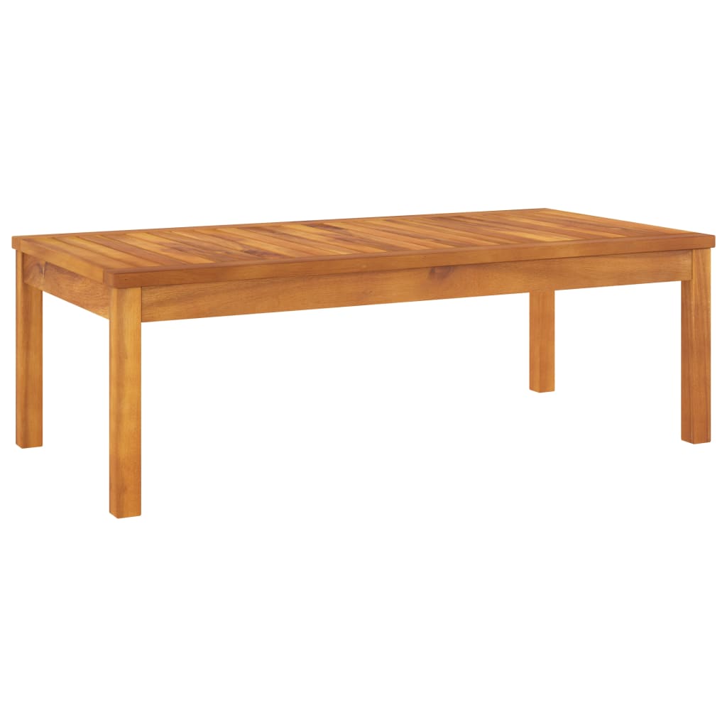 Set mobilier de grădină cu perne crem, 4 piese, lemn de acacia GartenMobel Dekor