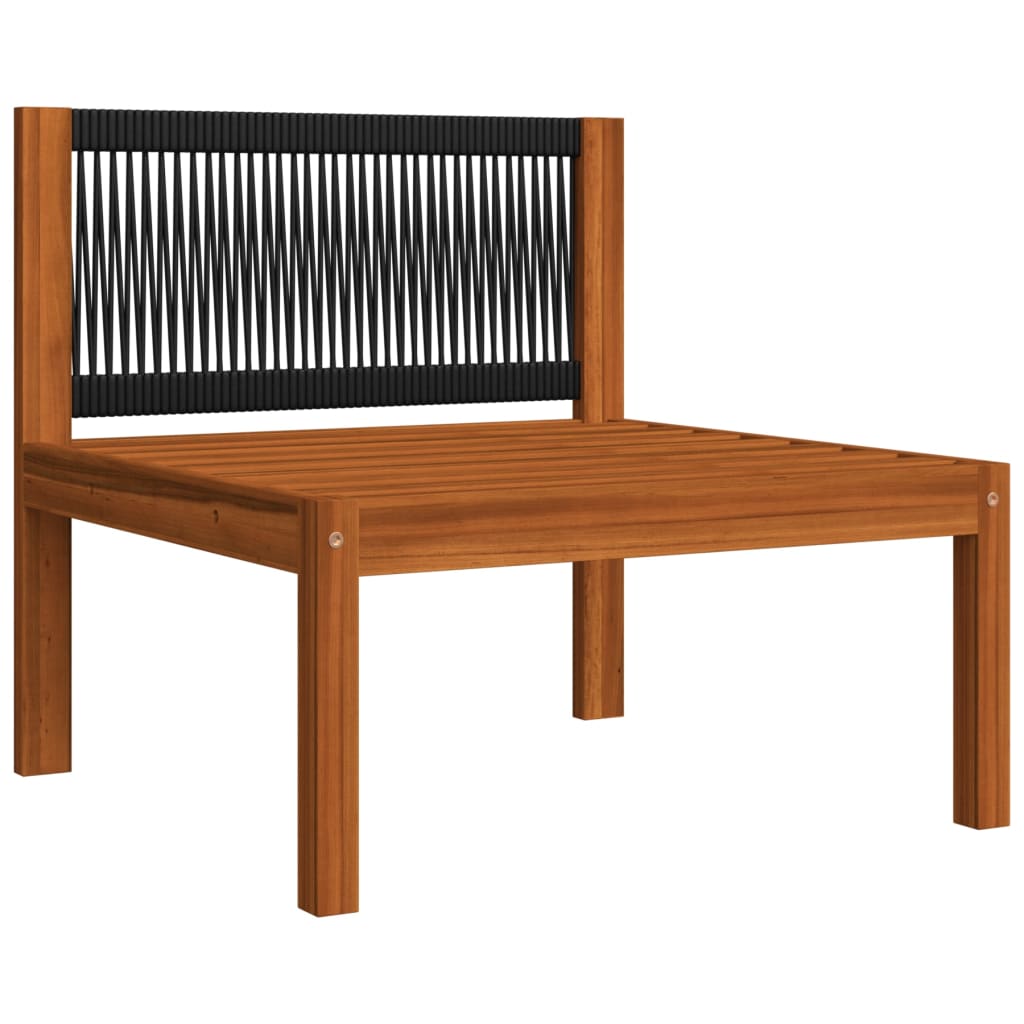 Set mobilier grădină cu perne, 6 piese, crem lemn masiv acacia GartenMobel Dekor