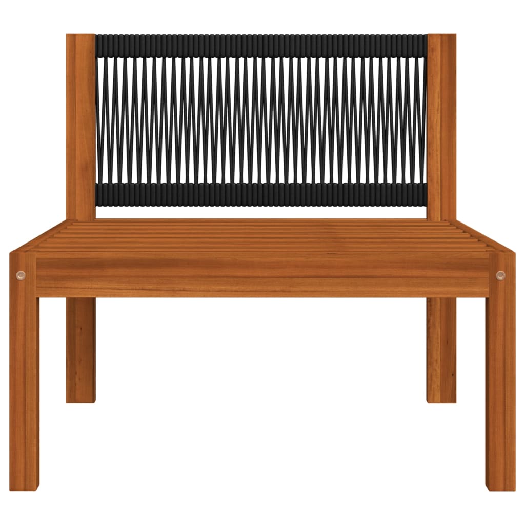 Set mobilier grădină cu perne crem, 11 piese, lemn masiv acacia GartenMobel Dekor