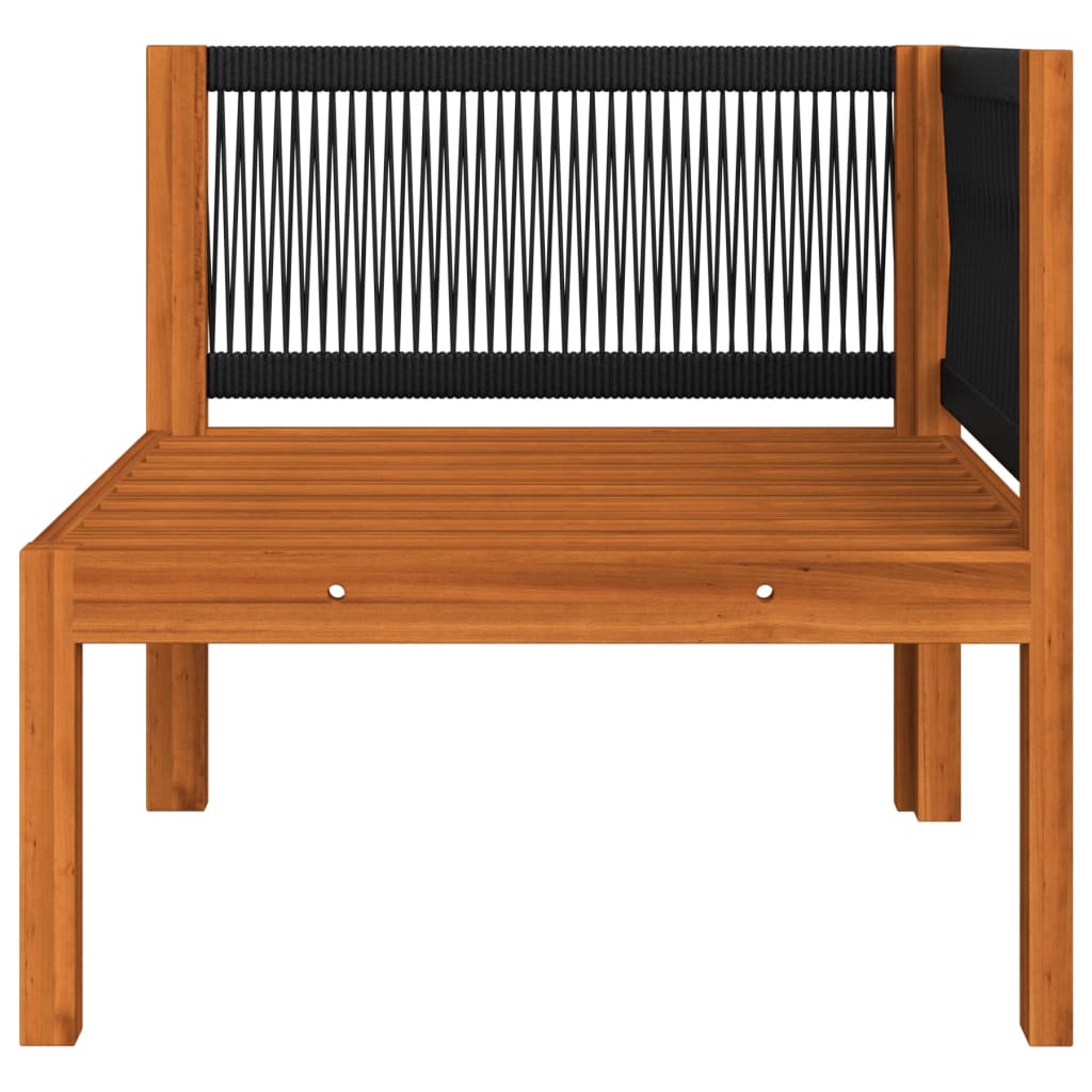 Set mobilier grădină cu perne crem, 11 piese, lemn masiv acacia GartenMobel Dekor