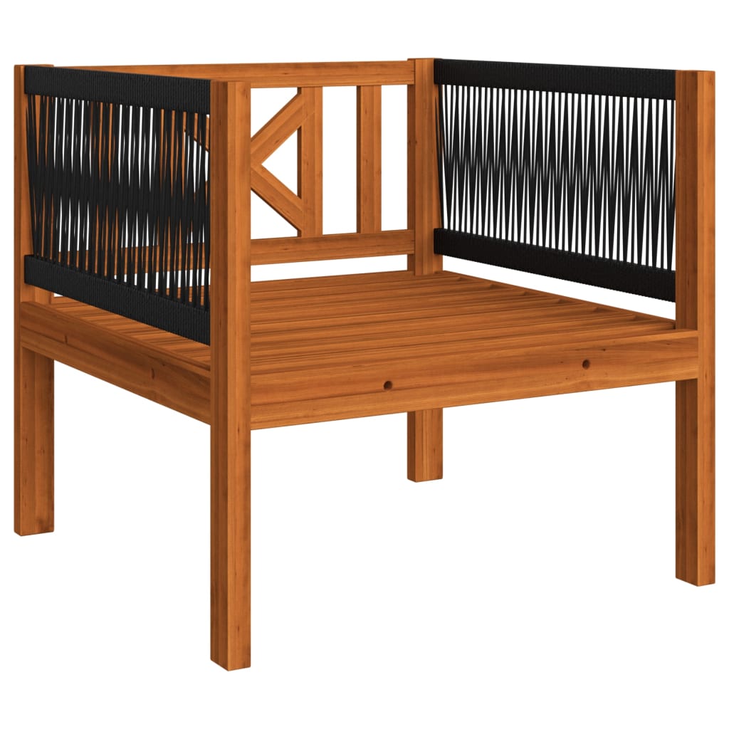 Set mobilier grădină cu perne crem, 7 piese, lemn masiv acacia GartenMobel Dekor
