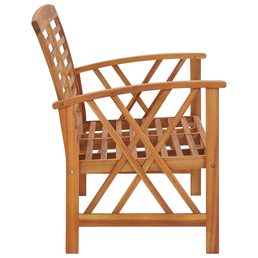Set mobilier de grădină, 3 piese, lemn masiv de acacia GartenMobel Dekor