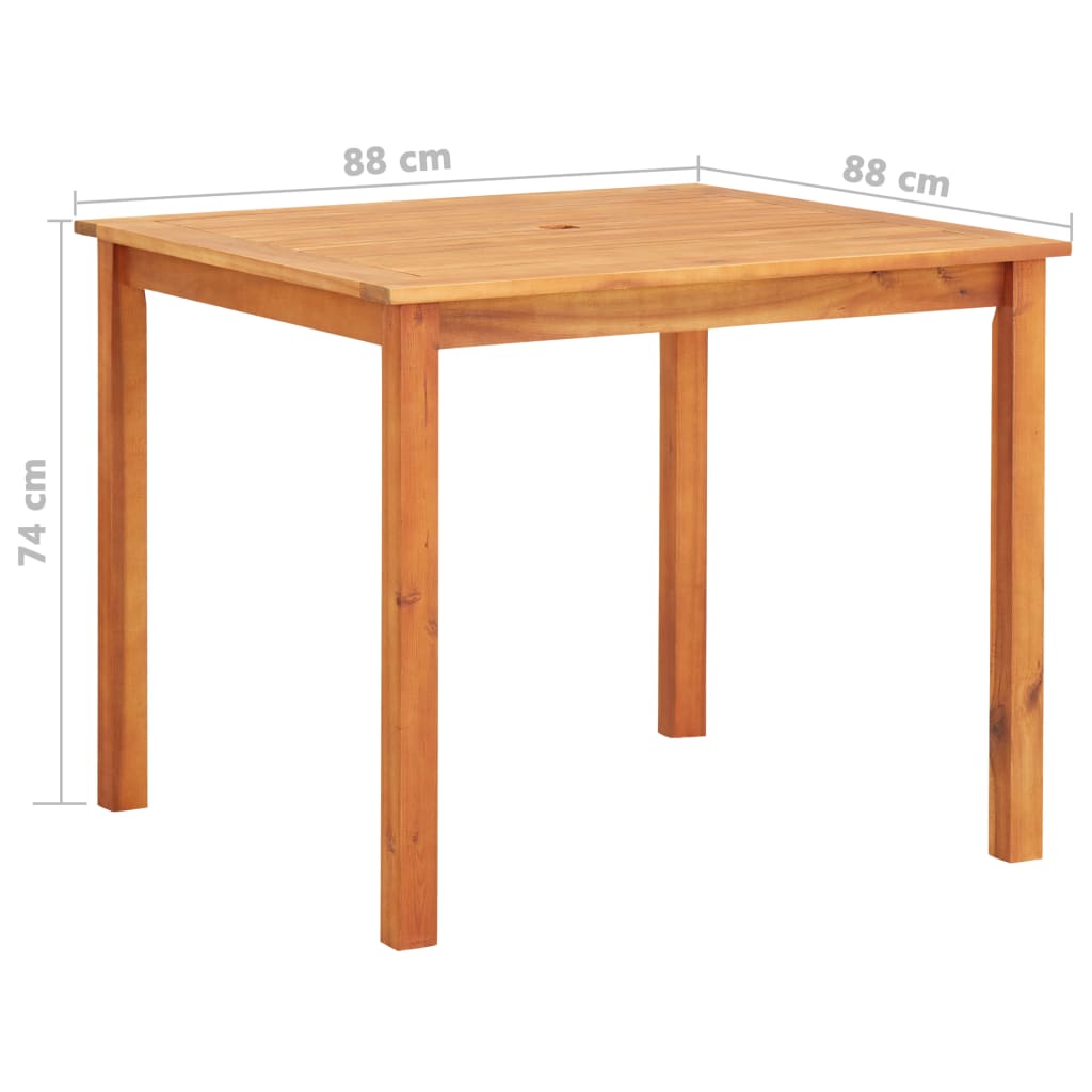 Set mobilier de grădină cu perne, 5 piese, lemn masiv de acacia GartenMobel Dekor