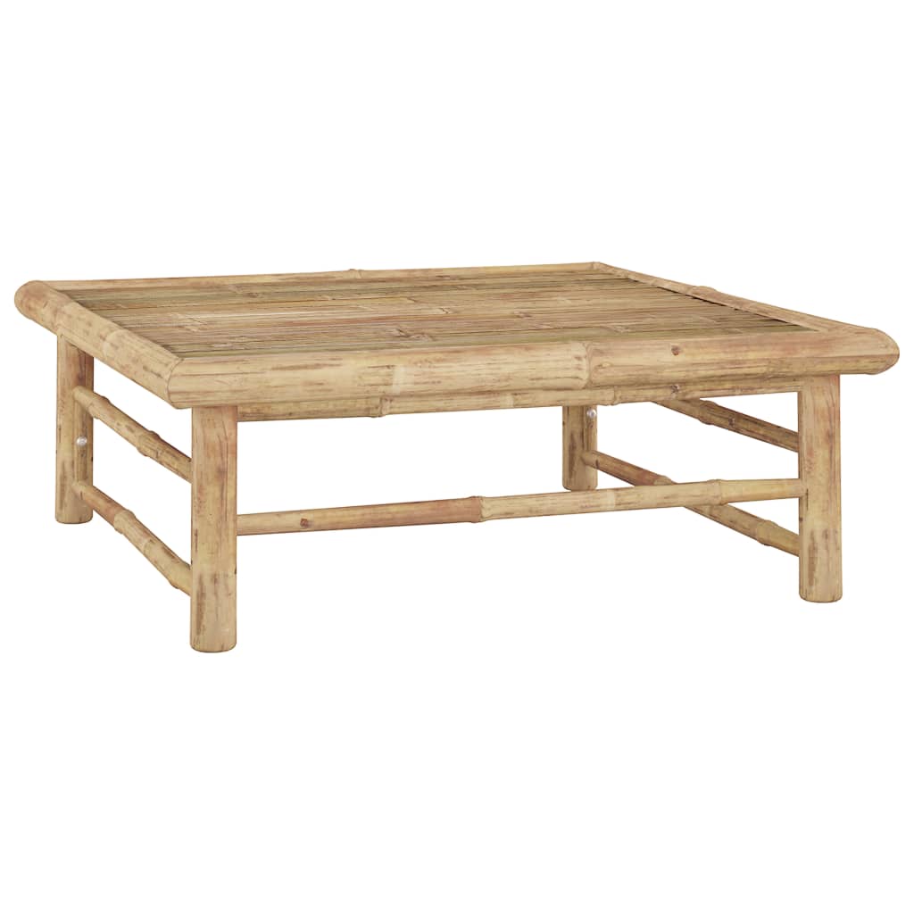 Set mobilier de grădină cu perne gri închis, 6 piese, bambus GartenMobel Dekor