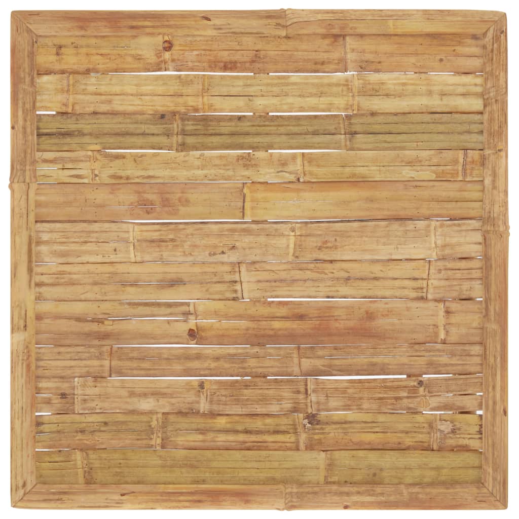 Set mobilier de grădină cu perne alb crem, 2 piese, bambus GartenMobel Dekor