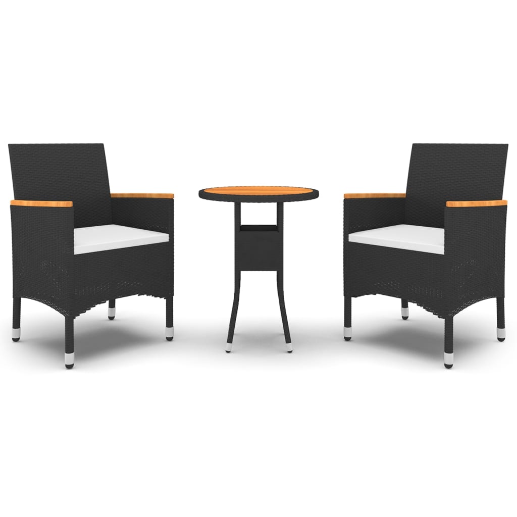 Set mobilier de grădină, 3 piese, poliratan GartenMobel Dekor