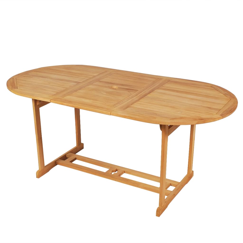 Set mobilier de grădină, 9 piese, lemn masiv de tec GartenMobel Dekor