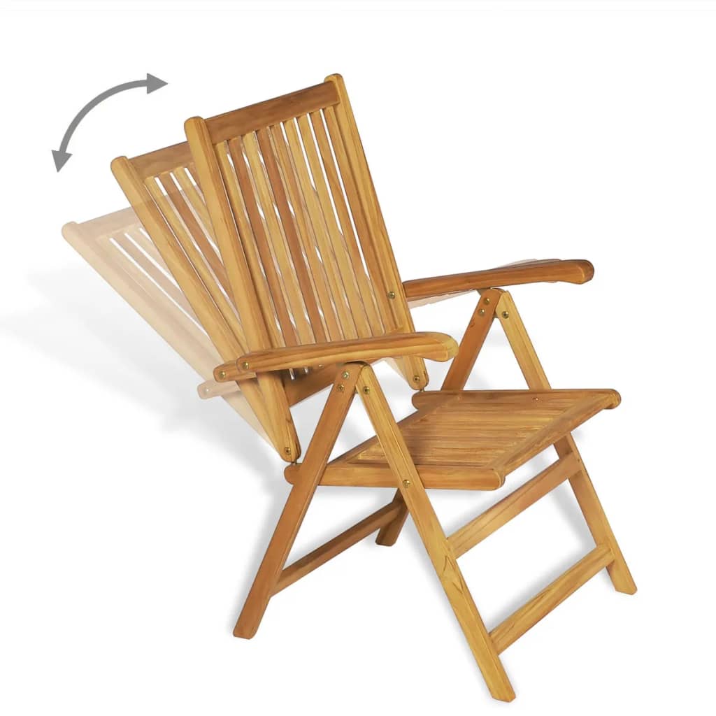 Set mobilier de grădină, 9 piese, lemn masiv de tec GartenMobel Dekor