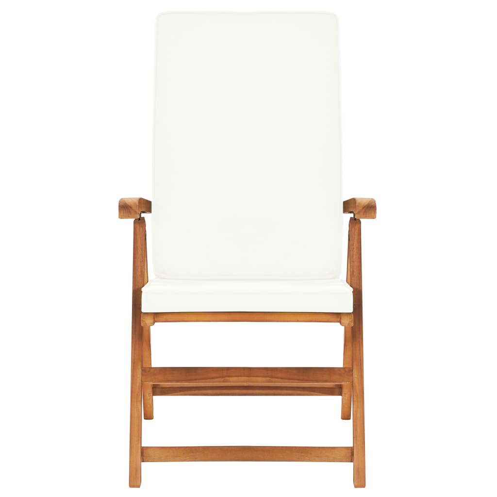 Set mobilier de grădină cu perne, 9 piese, lemn masiv tec GartenMobel Dekor