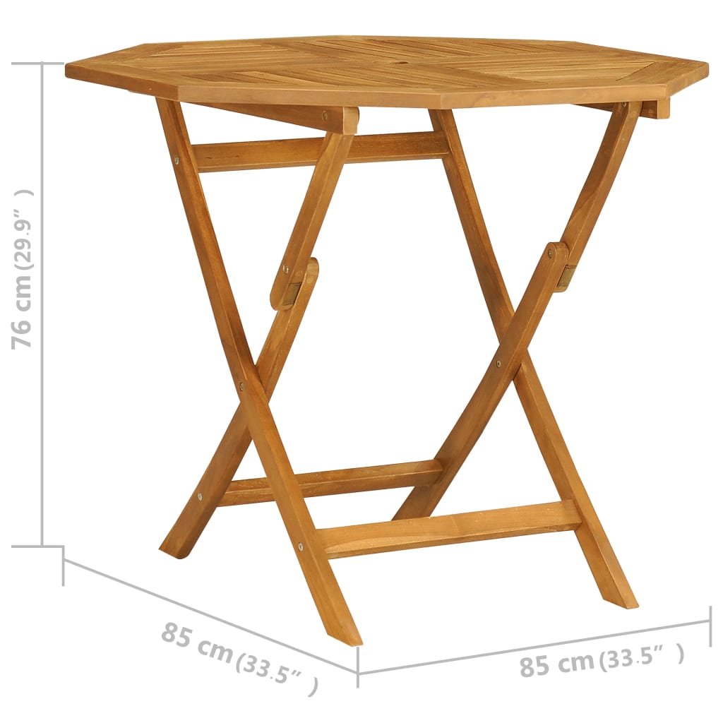 Set mobilier de grădină, 5 piese, lemn masiv de tec GartenMobel Dekor