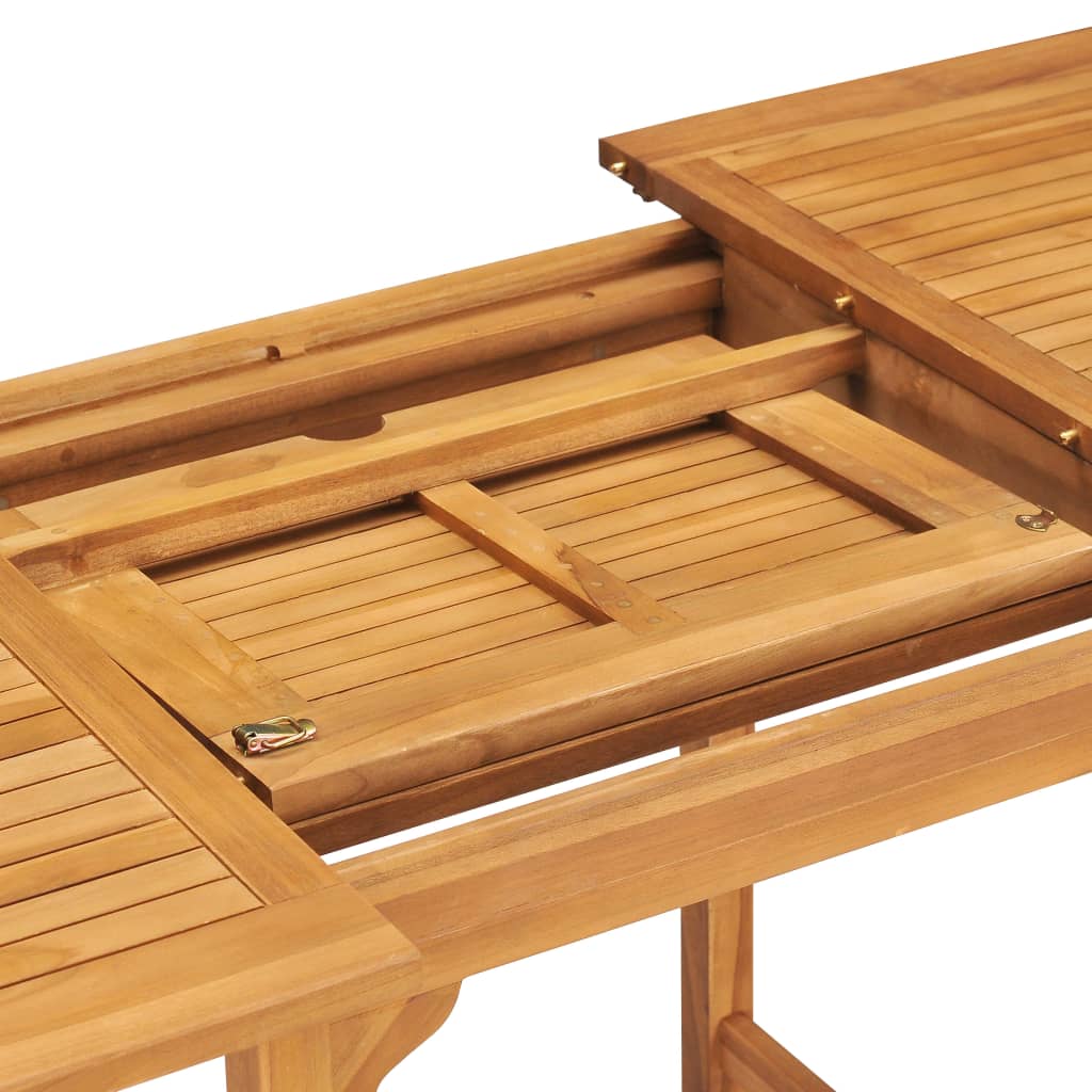 Set mobilier grădină, 7 piese, lemn masiv de tec GartenMobel Dekor