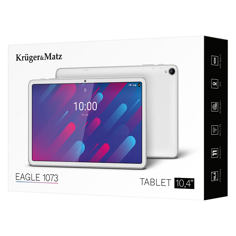 TABLETA LTE 8GB 128GB ANDROID11 KRUGER&MATZ EuroGoods Quality