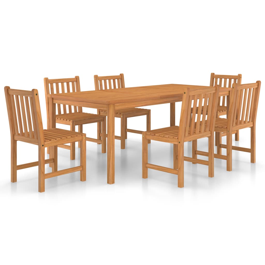 Set mobilier grădină, 7 piese, lemn masiv de tec GartenMobel Dekor