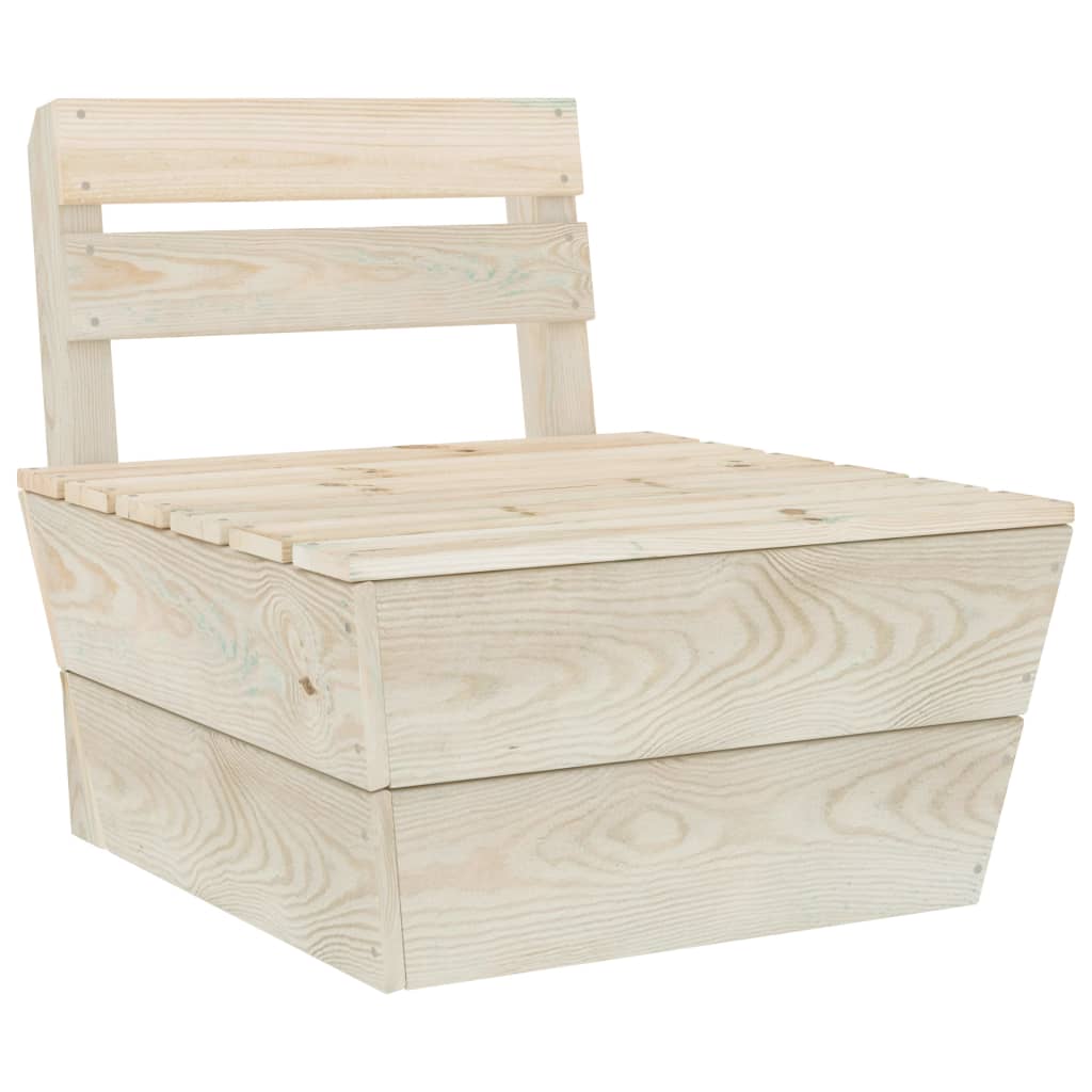 Set mobilier grădină din paleți, 7 piese, lemn de molid tratat GartenMobel Dekor
