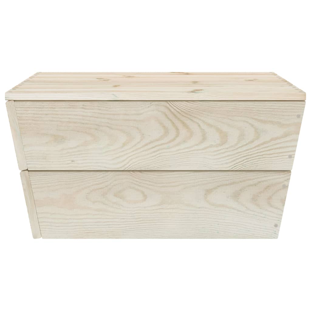 Set mobilier grădină din paleți, 7 piese, lemn de molid tratat GartenMobel Dekor