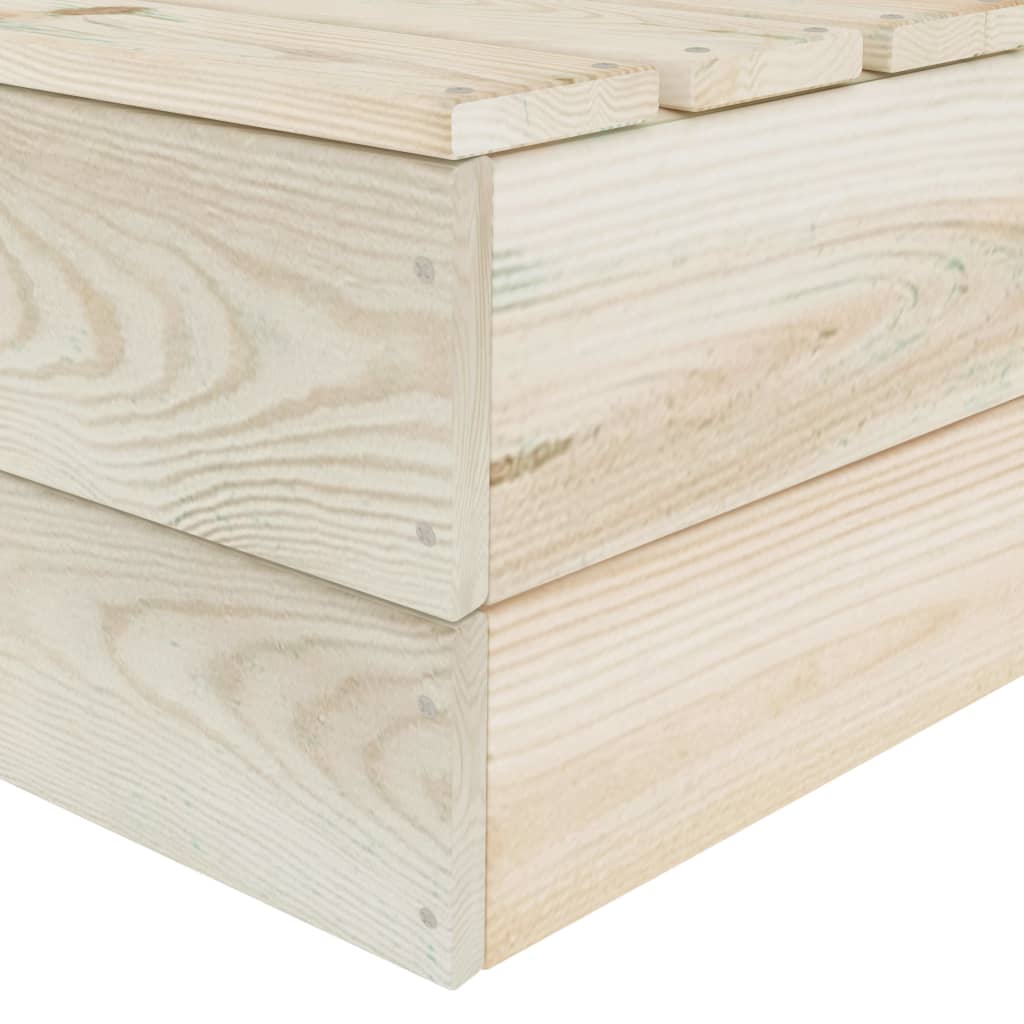 Set mobilier grădină din paleți, 7 piese, lemn de molid tratat GartenMobel Dekor