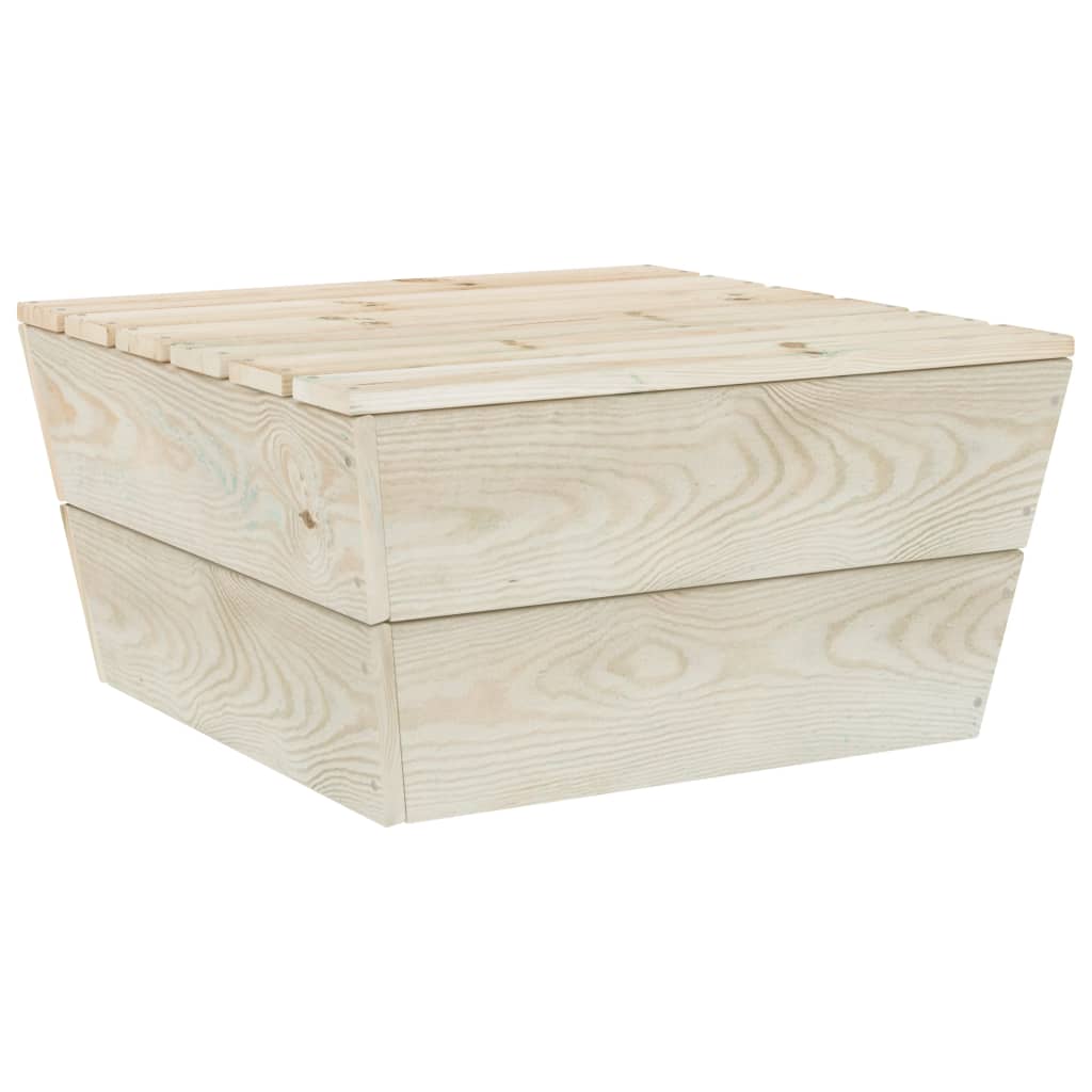 Set mobilier grădină din paleți, 7 piese, lemn de molid tratat GartenMobel Dekor