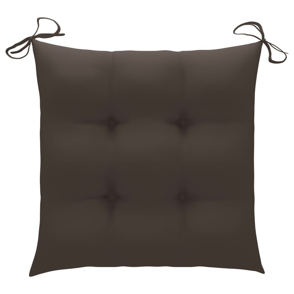 Set mobilier de exterior pliabil, cu perne, 5 piese, bambus GartenMobel Dekor