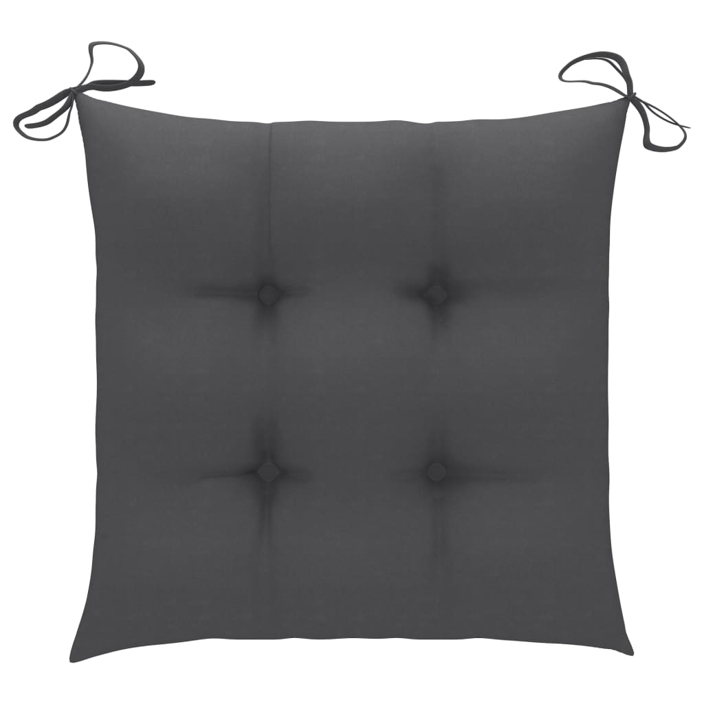Set mobilier de exterior pliabil, cu perne, 5 piese, bambus GartenMobel Dekor
