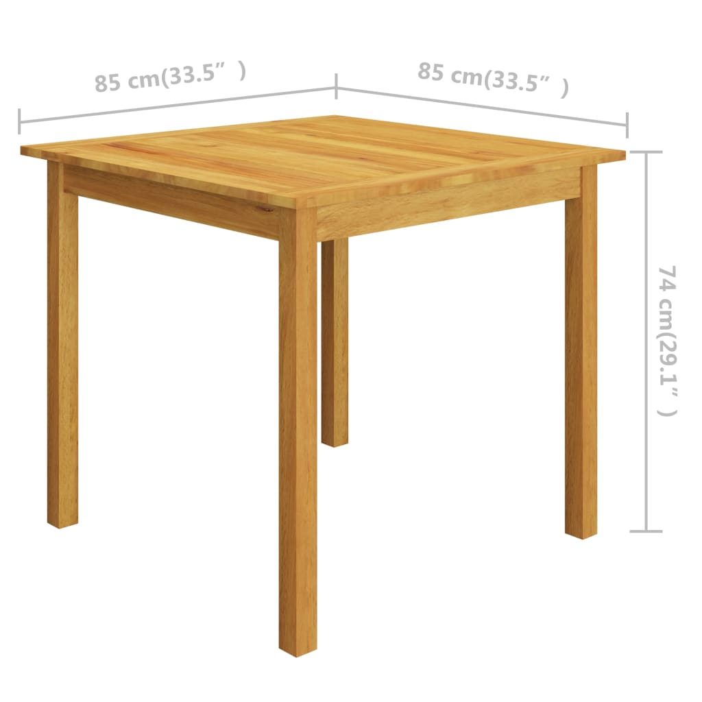 Set mobilier de grădină, 3 piese, gri GartenMobel Dekor