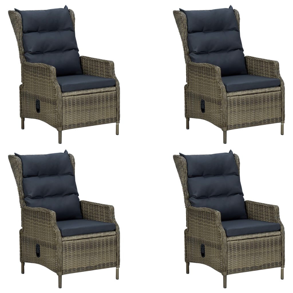 Set mobilier de grădină, 5 piese, maro GartenMobel Dekor