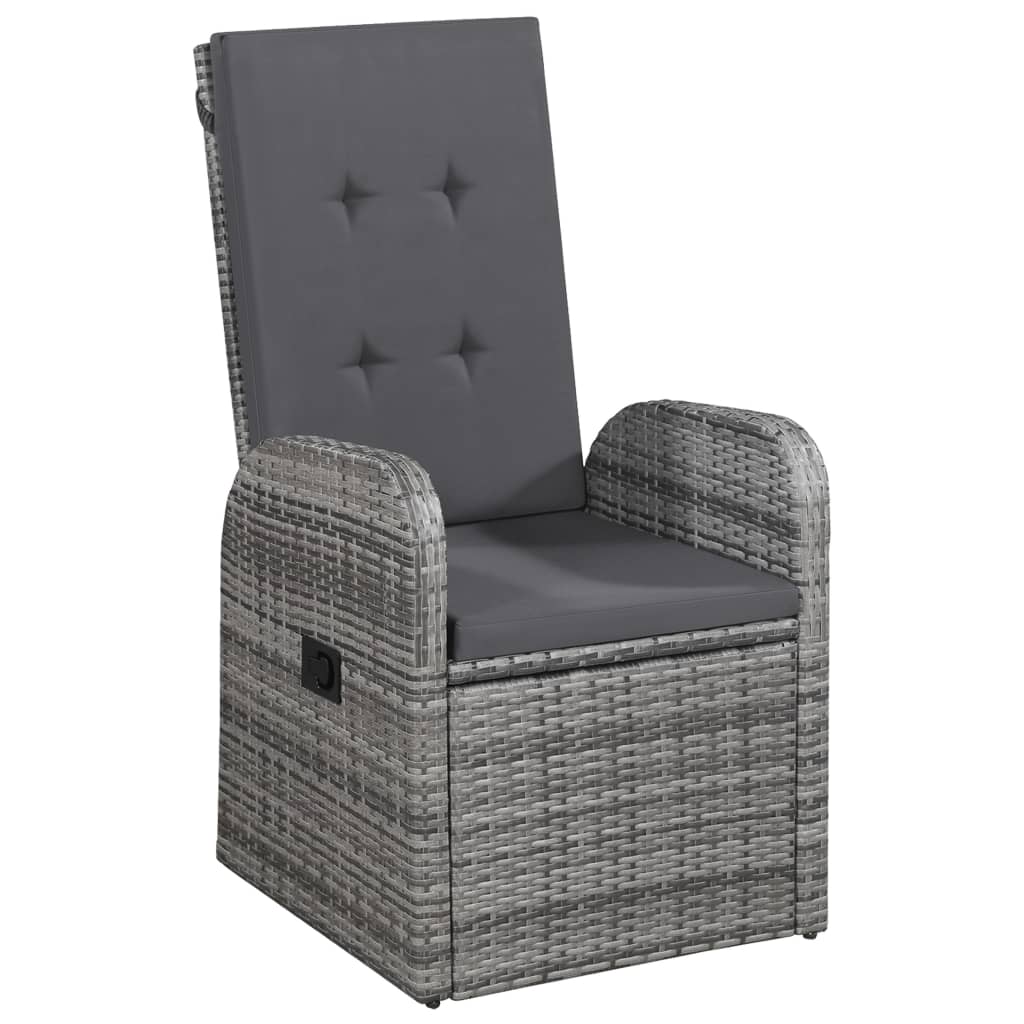 Set mobilier pentru grădină, 7 piese, gri GartenMobel Dekor