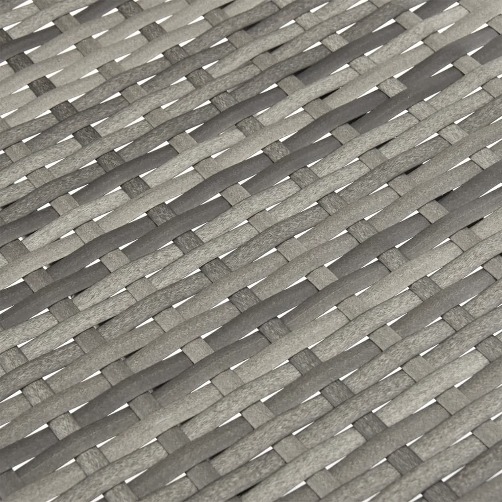 Set mobilier de grădină, 3 piese, gri GartenMobel Dekor