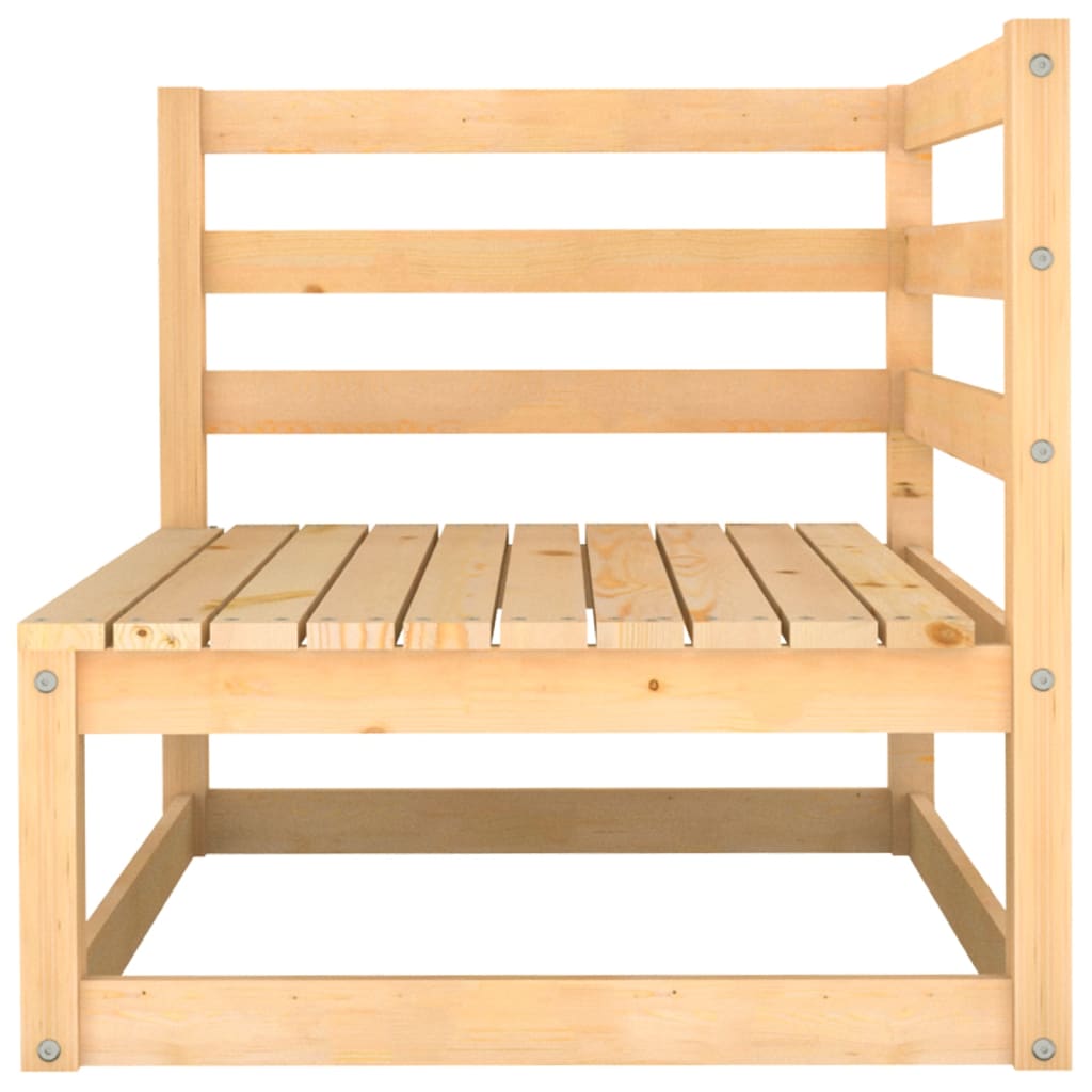 Set mobilier de grădină, 9 piese, lemn masiv de pin GartenMobel Dekor