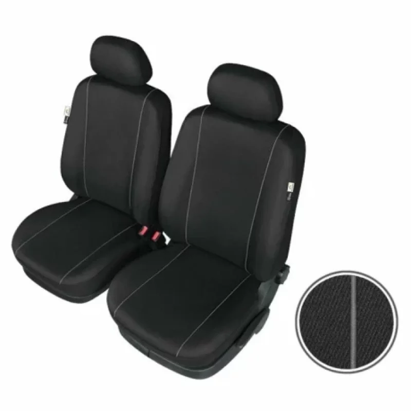 Huse scaun fata Solid 2buc Lux Super Airbag - Marimea L Garage AutoRide