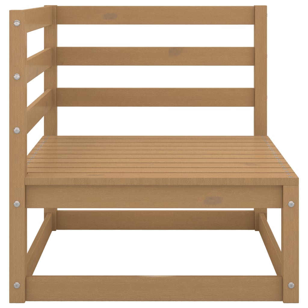 Set mobilier de grădină, 11 piese, lemn masiv de pin GartenMobel Dekor
