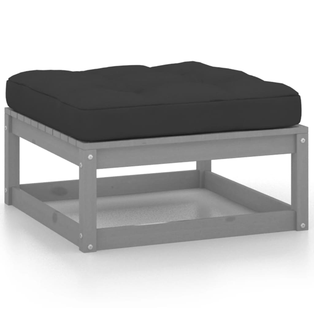 Set mobilier grădină cu perne, 8 piese, lemn masiv de pin GartenMobel Dekor