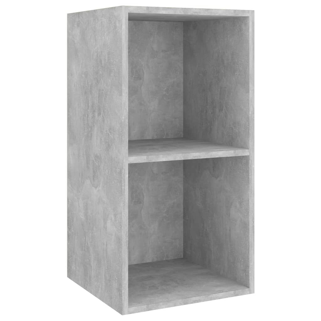 Set de dulapuri TV, 3 piese, gri beton, lemn prelucrat GartenMobel Dekor