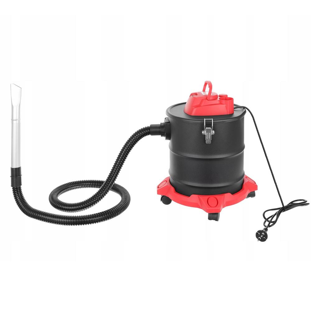 RESIGILAT - Set Curatare Semineu, Soba cu Aspirator Cenusa, Manusi si Geanta Textila de Lemne, Functie de Suflare si Aspirare, Putere 1600W, Rezervor 20L