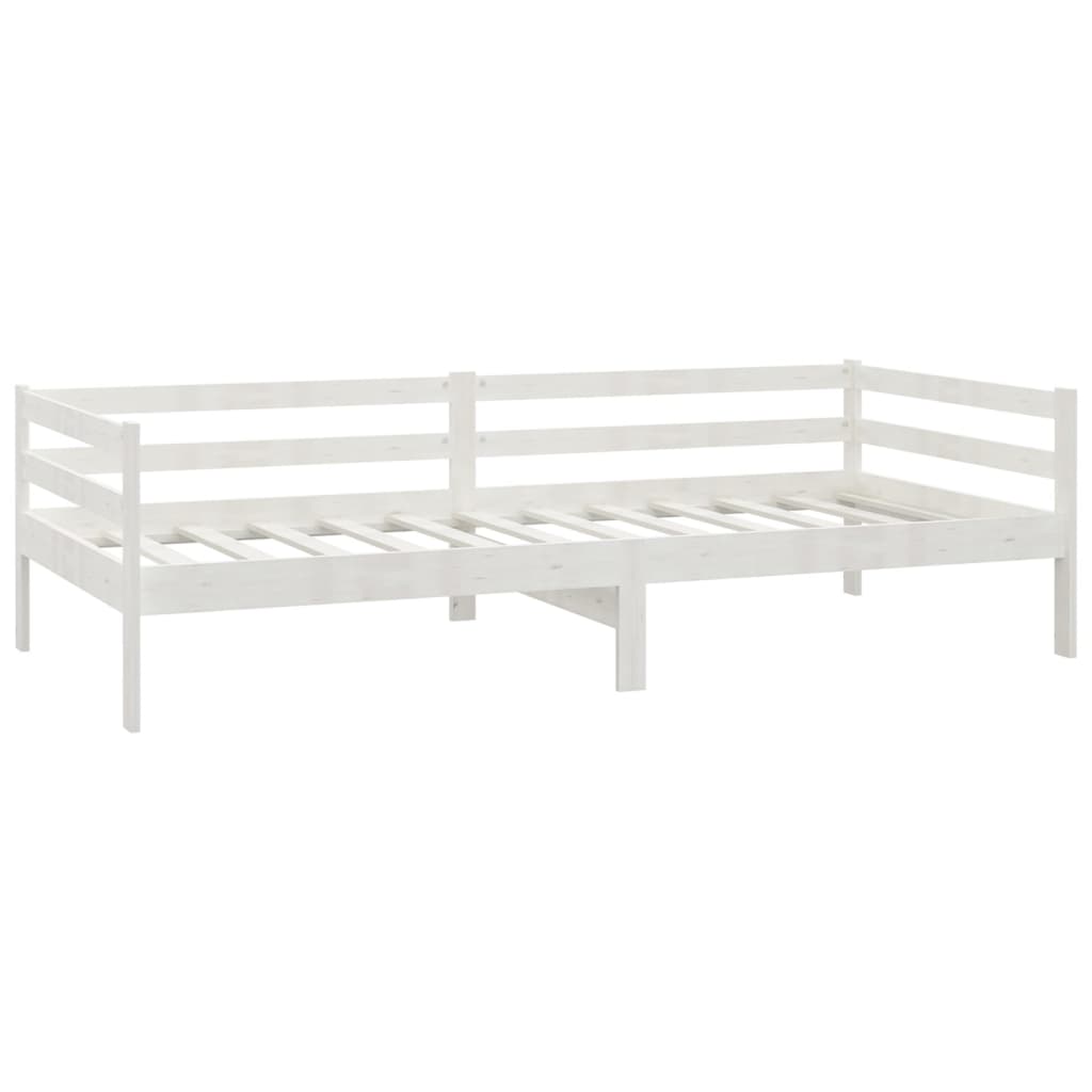 Pat de zi cu saltea, 90x200 cm, lemn masiv de pin GartenMobel Dekor