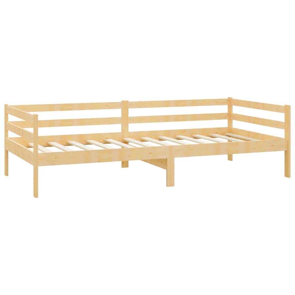 Pat de zi cu saltea, 90x200 cm, lemn masiv de pin GartenMobel Dekor
