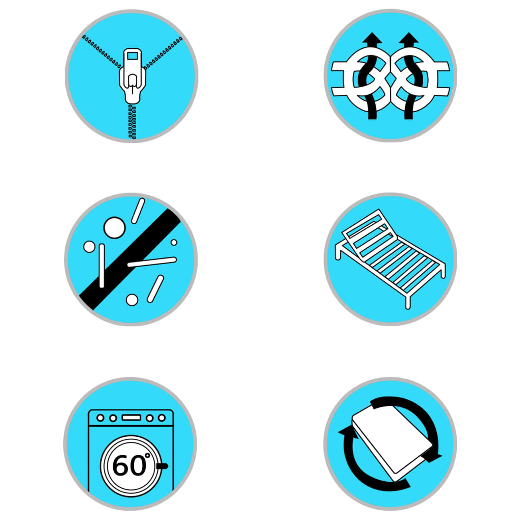 Pat de zi cu saltea, alb, 90x200 cm, lemn masiv de pin GartenMobel Dekor