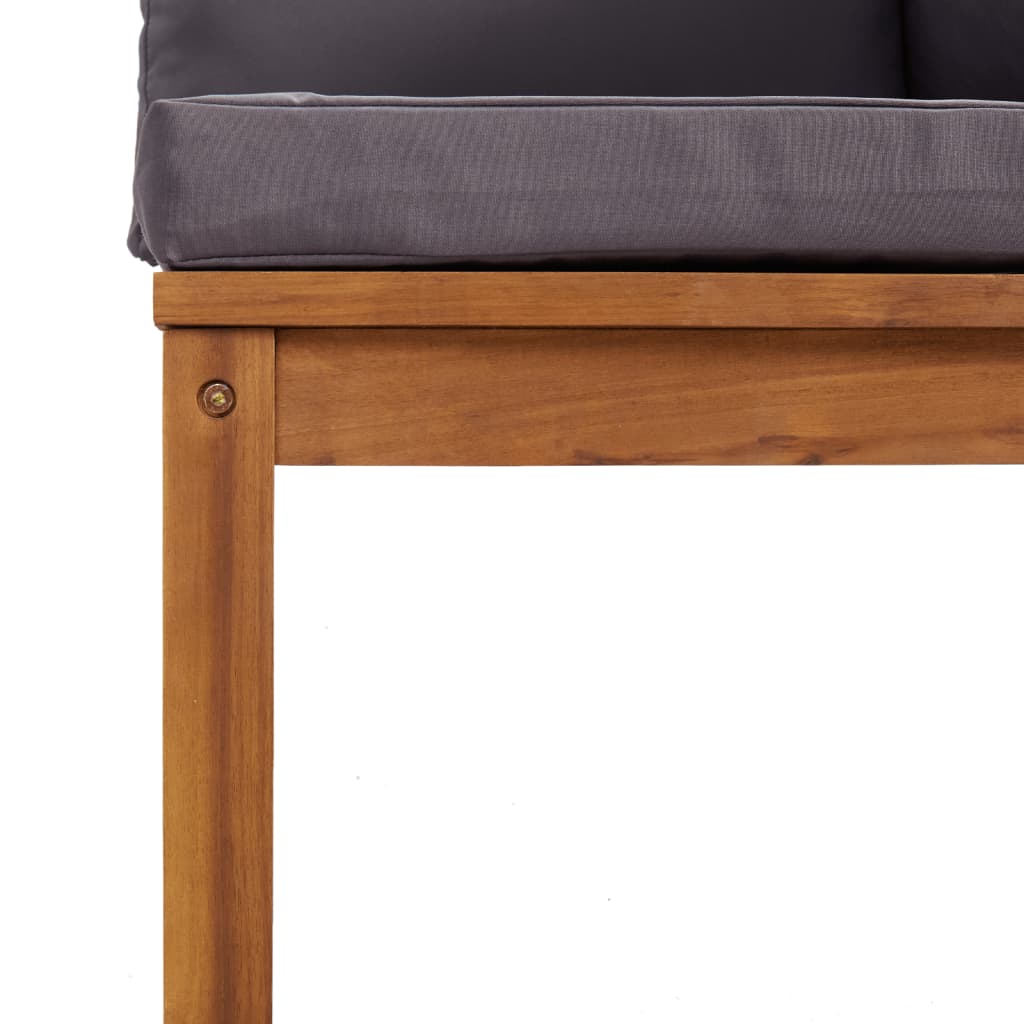 Set mobilier grădină cu perne, 11 piese, lemn masiv de acacia GartenMobel Dekor