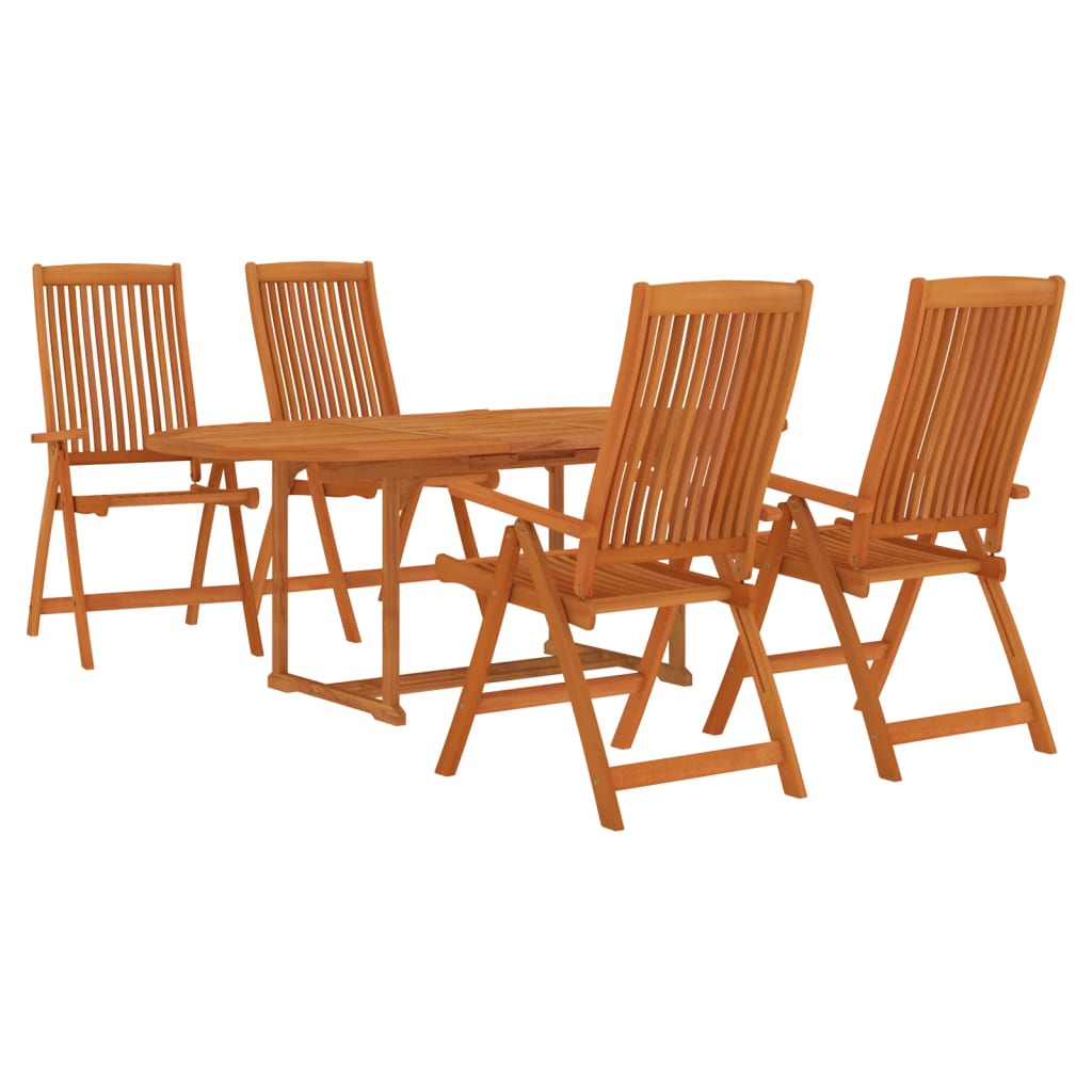 Set mobilier de grădină, 5 piese, lemn masiv de eucalipt GartenMobel Dekor