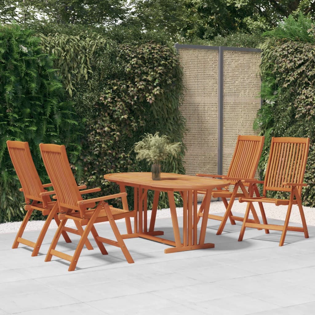Set mobilier de grădină, 5 piese, lemn masiv de eucalipt GartenMobel Dekor