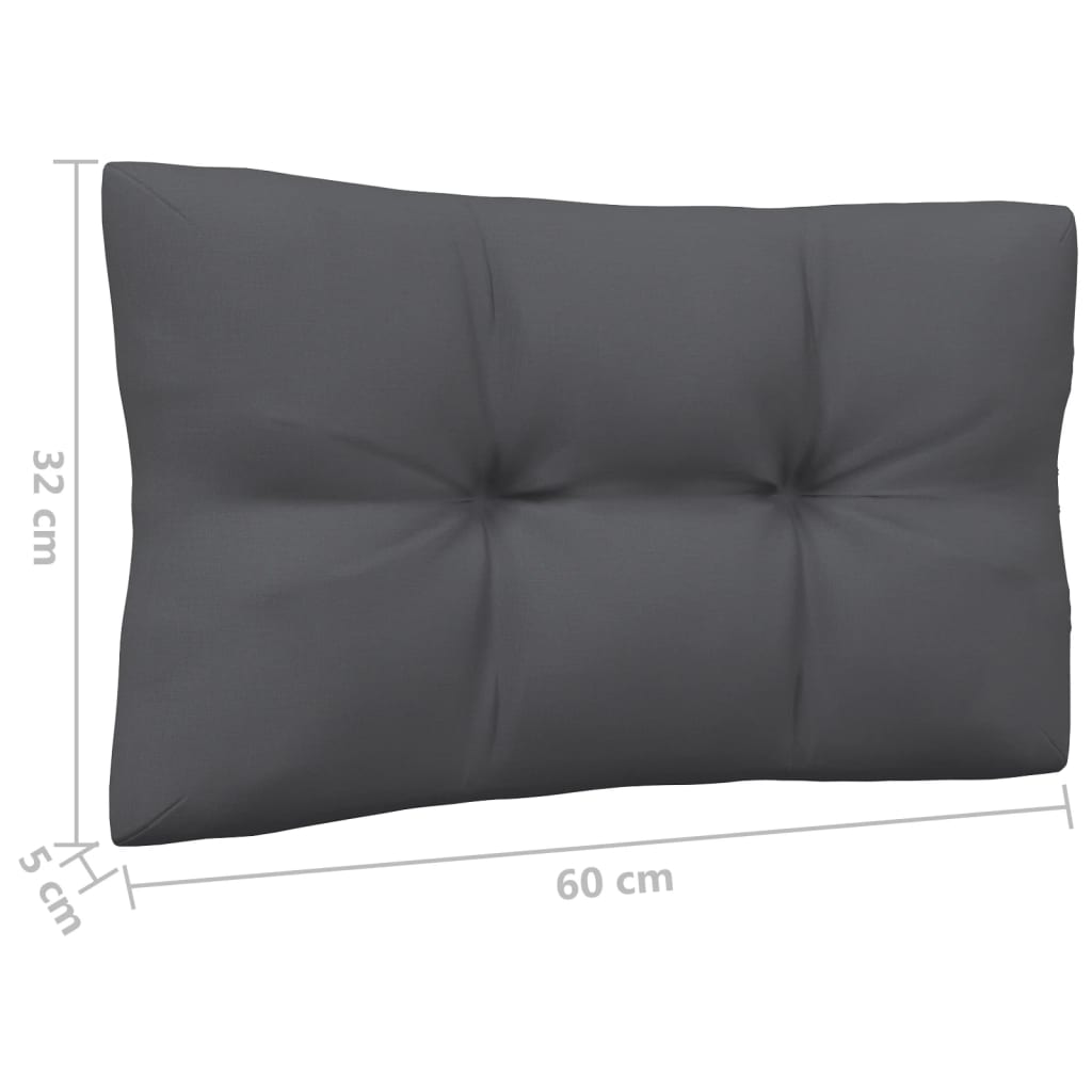 Set mobilier grădină cu perne, 4 piese, lemn masiv de pin GartenMobel Dekor