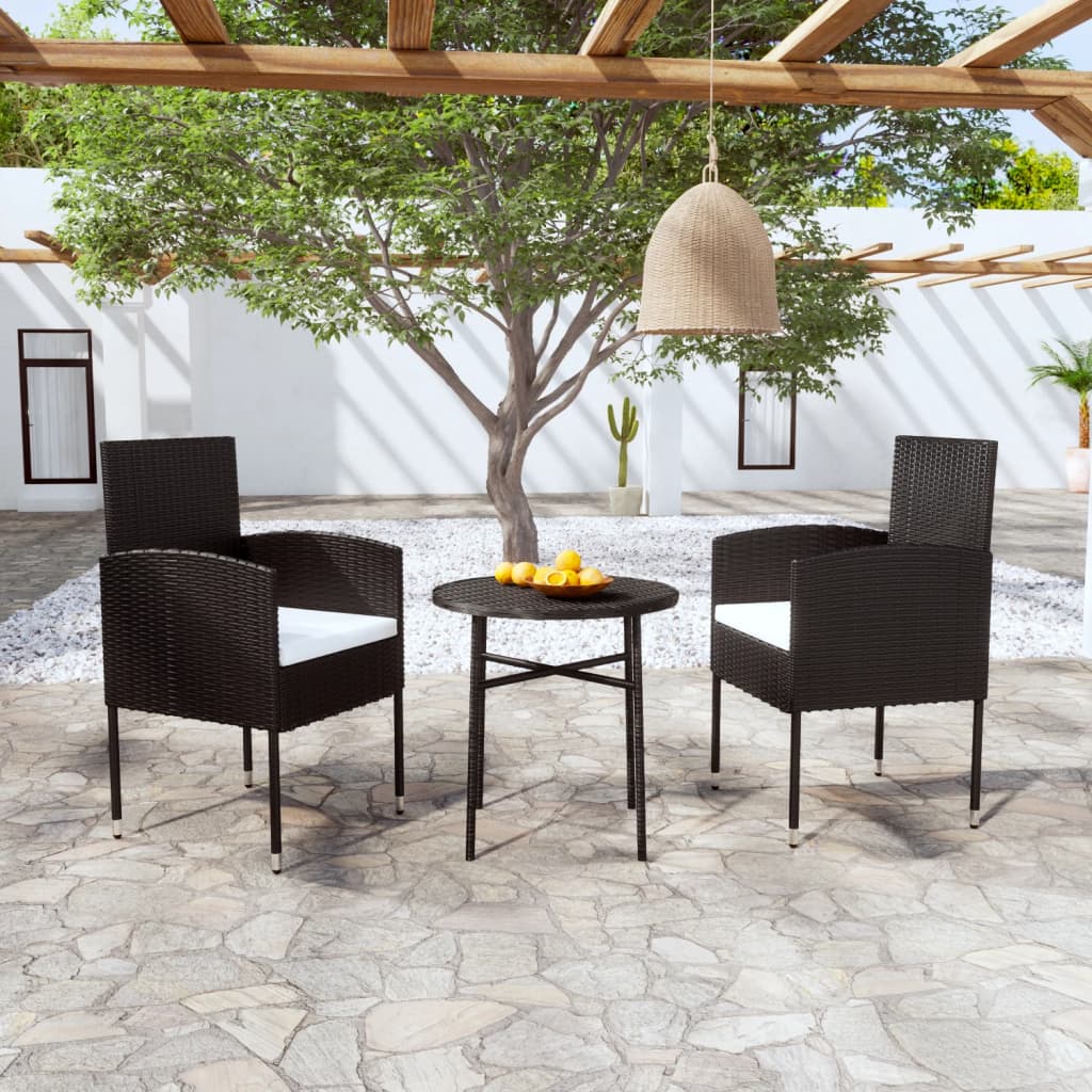 Set mobilier de grădină, 3 piese, poliratan GartenMobel Dekor
